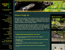 Tablet Screenshot of ecologyasia.com